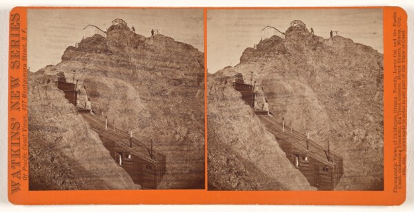 Carleton Watkins, [Round Top, Coast and Geodetic Station, 10,700 ft., Alpine County, California]