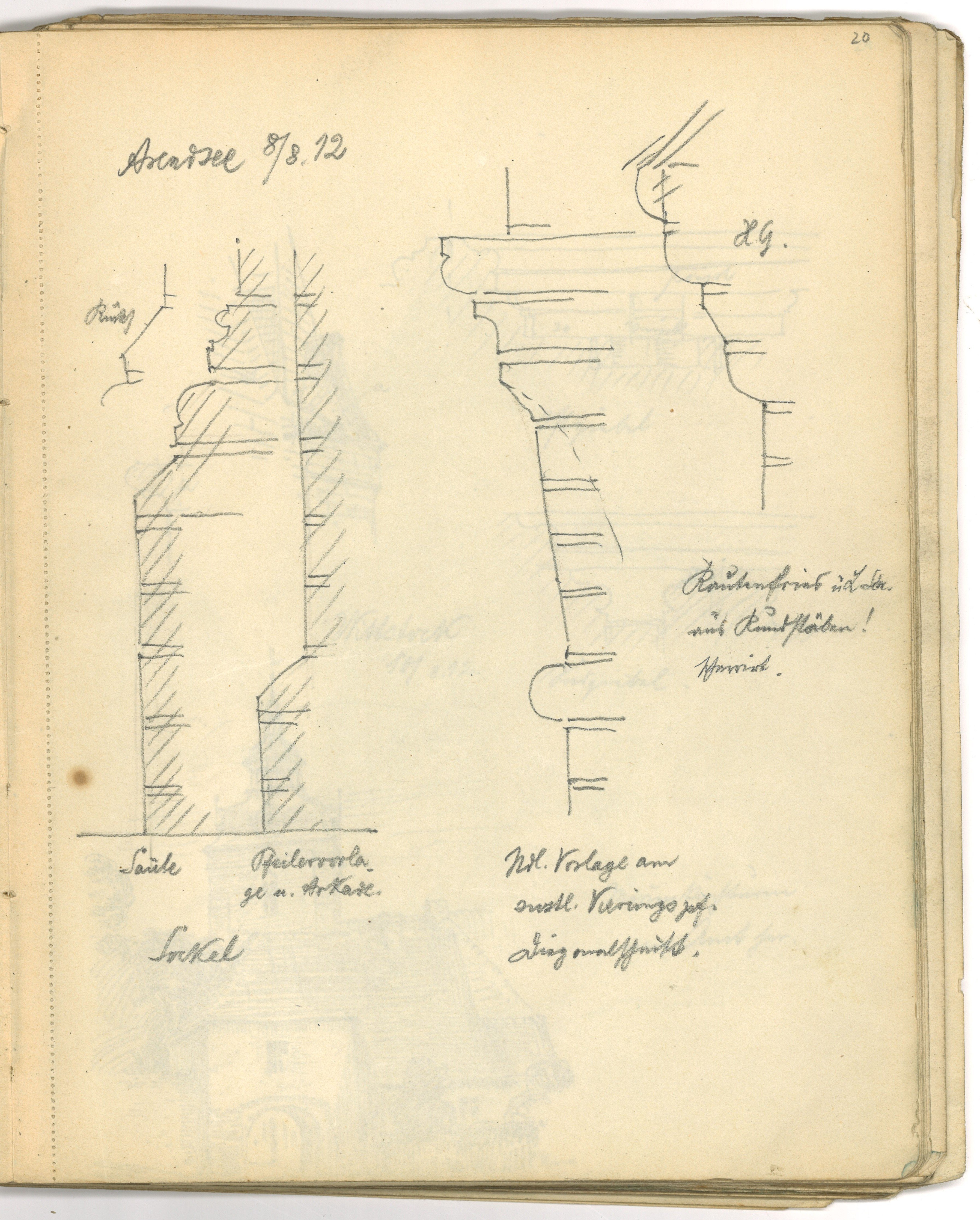 Otto Stiehl, Arendsee (Altmark): Klosterkirche, Baudetails