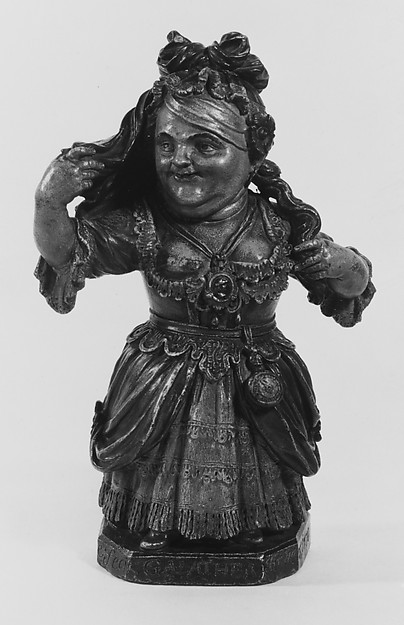 Walter Pompe, Dwarf as Galatea (one of a pair)