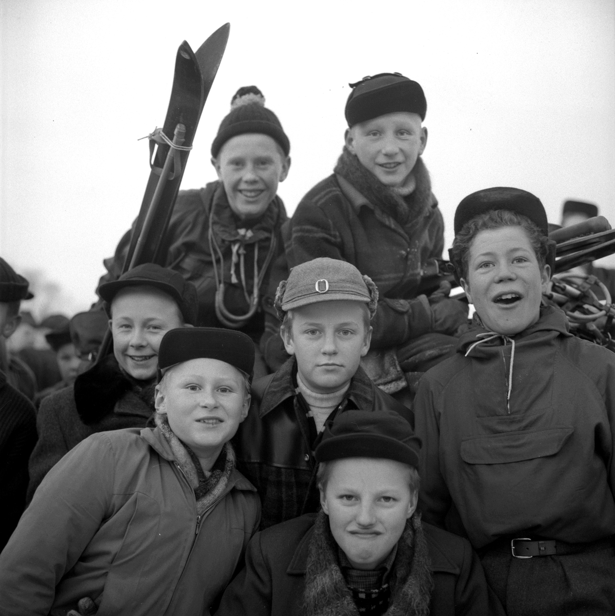 Örebro Kuriren, Horse-Nose Children’s Colony. January 21, 1956.