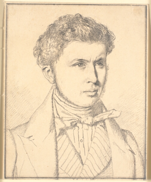 Christen Købke, Portræt af kunstnerens bror, H.P.N.Købke (1812-39)