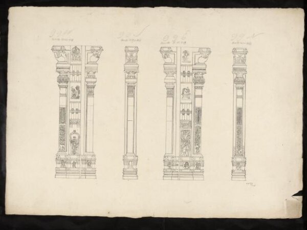 Unknown, Architectural drawing of Tirumala Nayak at Madura,