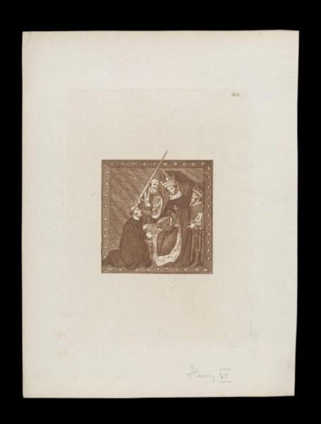unknown, H Beard Print Collection