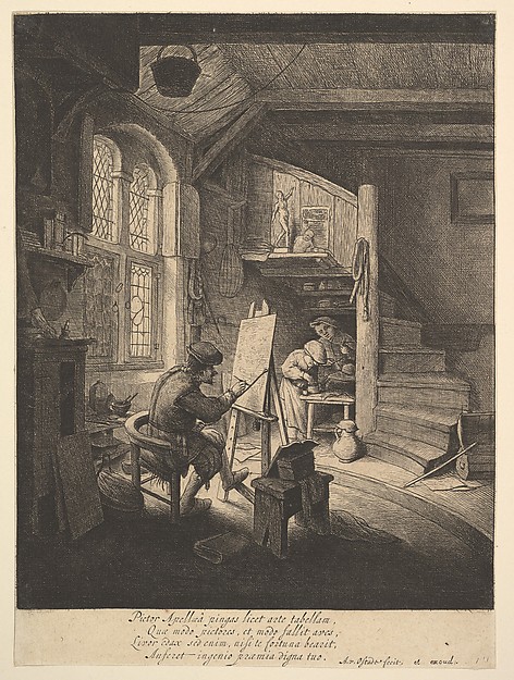 Adriaen van Ostade, The Painter