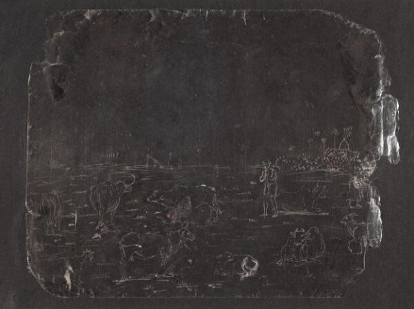 Unknown, One of sixty-three paintings depicting occupations, festivals and ships.