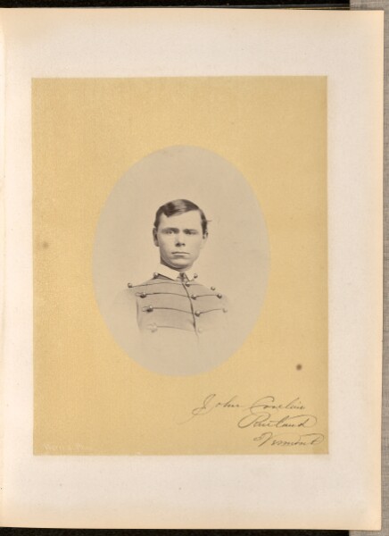 George Kendall Warren, John Conline, Rutland, Vermont
