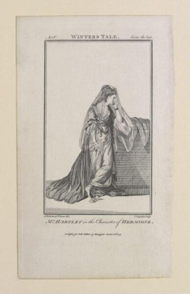 James Roberts, Mrs Hartley in the Character of Hermione