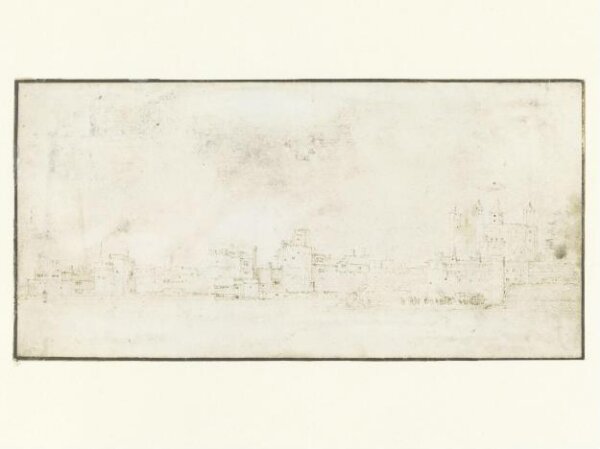 Unknown, The Tower of London from the Thames