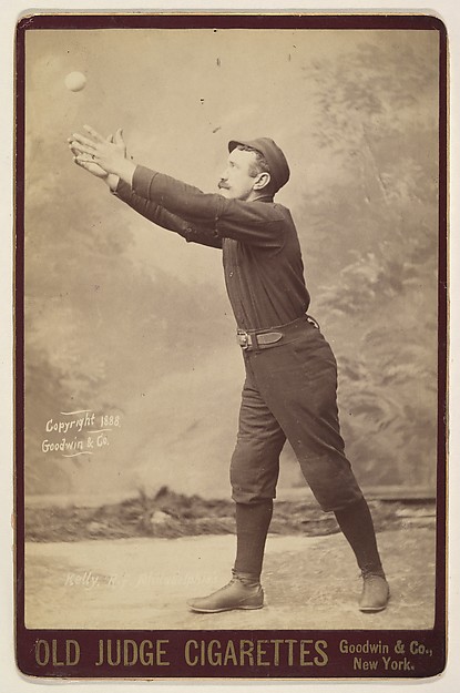 Goodwin & Company, Kelly, Right Field, Philadelphia, from the series Old Judge Cigarettes