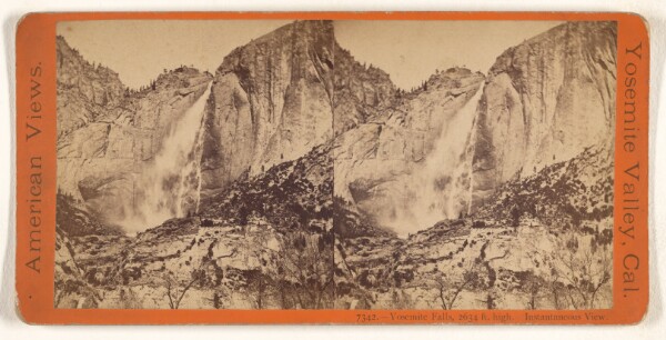 Edward and Henry T. Anthony & Co., Yosemite Falls, 2634 ft. high. Instantaneous View.