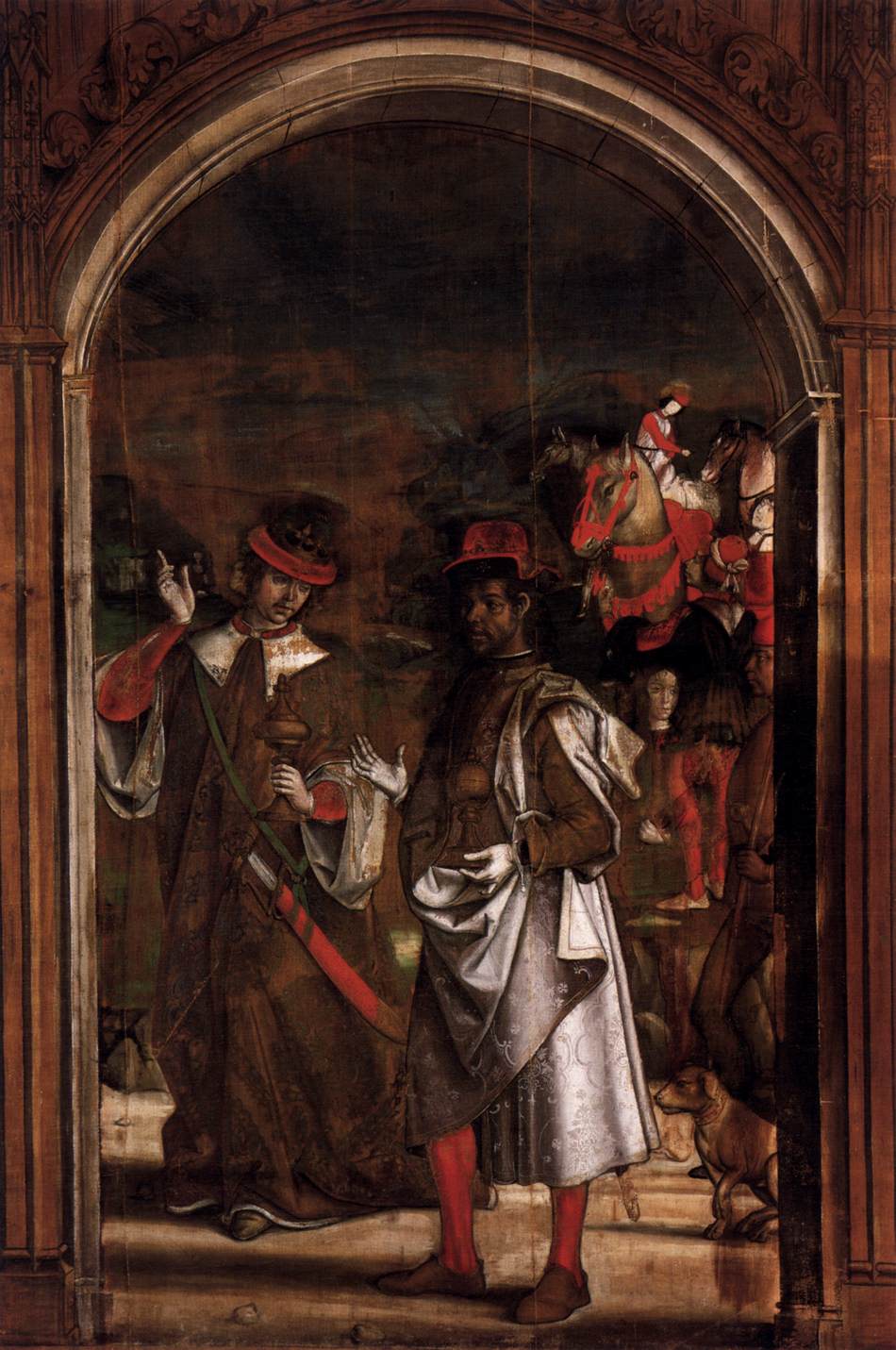 Pedro Berruguete, Two Magi