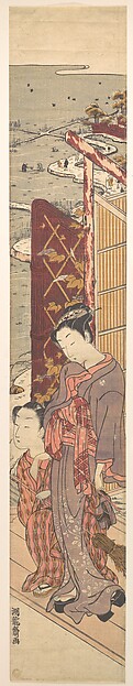 Isoda Koryūsai, The Rustic Pavilion