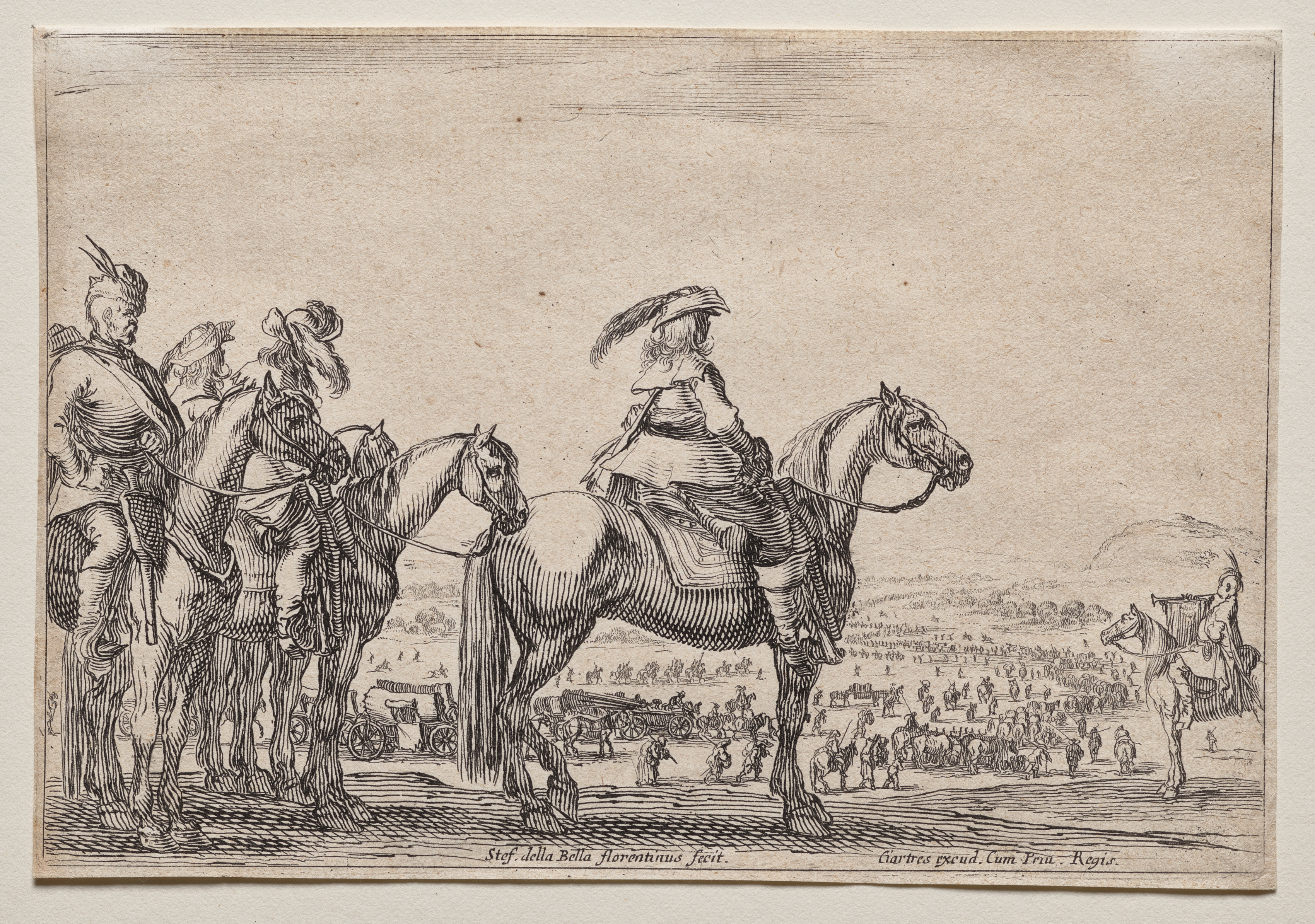 Stefano Della Bella, An Enemy on the March