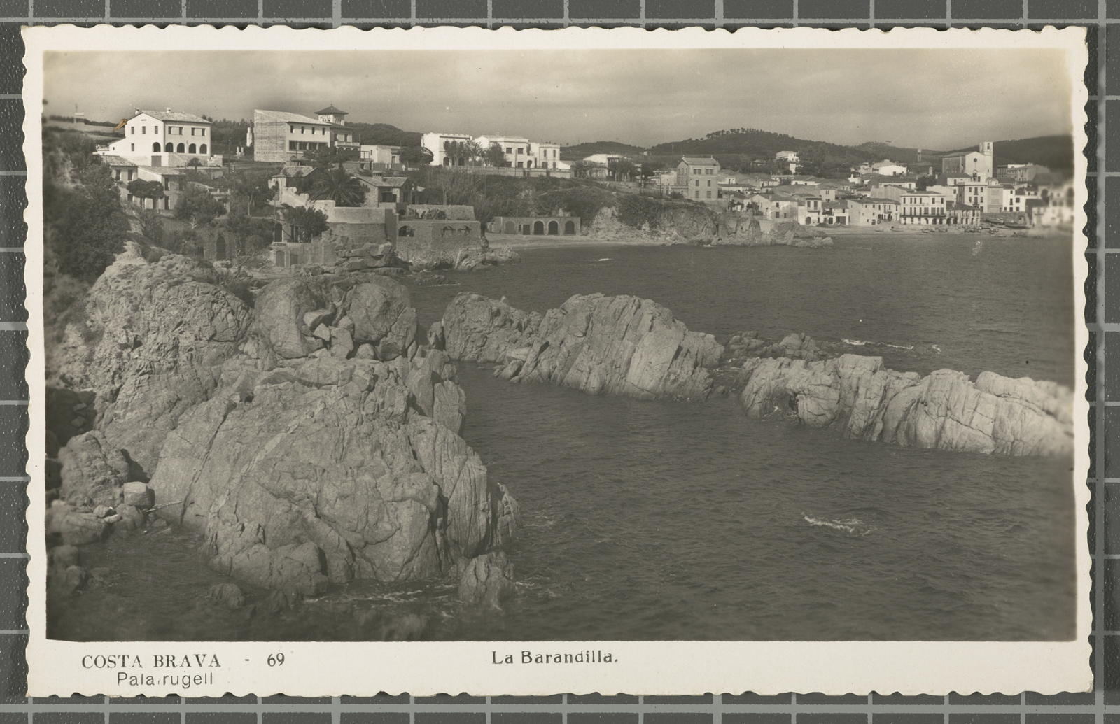 Desconegut, Costa Brava - 69 Palafrugell. La Barandilla.