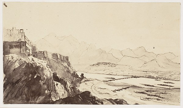 Unknown, [Attock on the Indus River- From a Drawing]