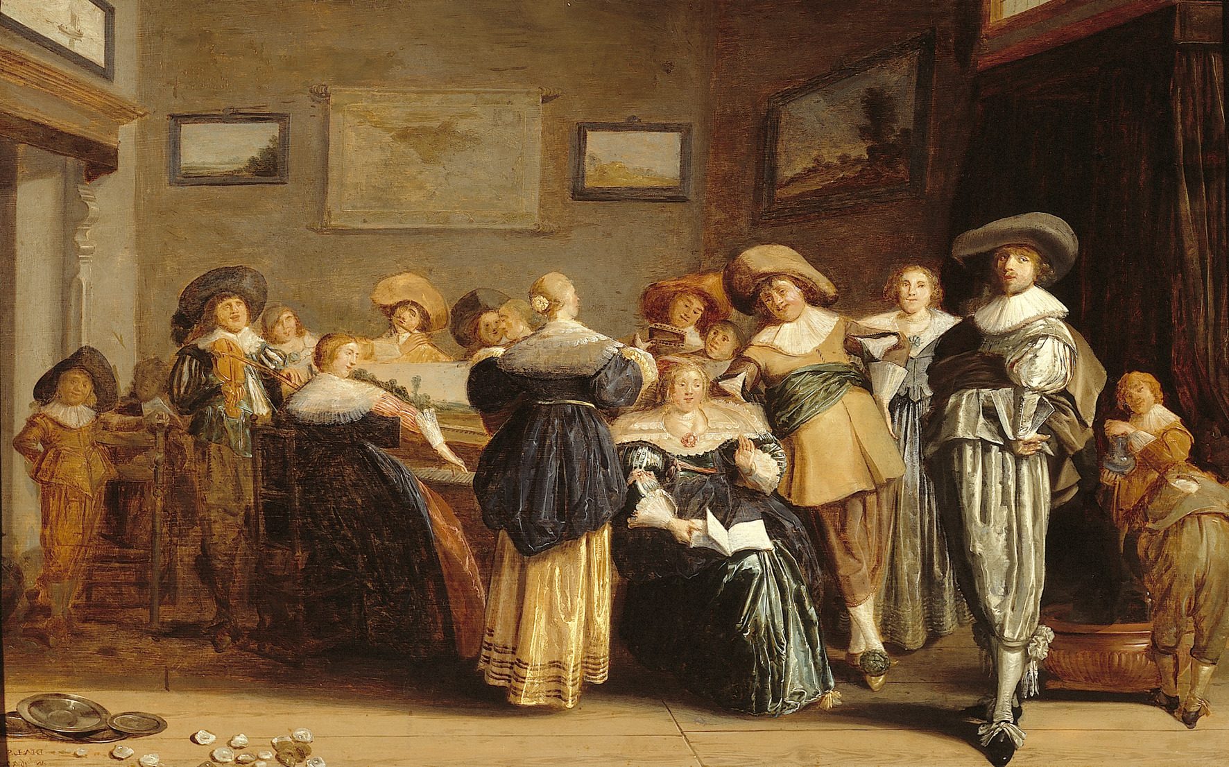 Dirck Hals, Merry Company