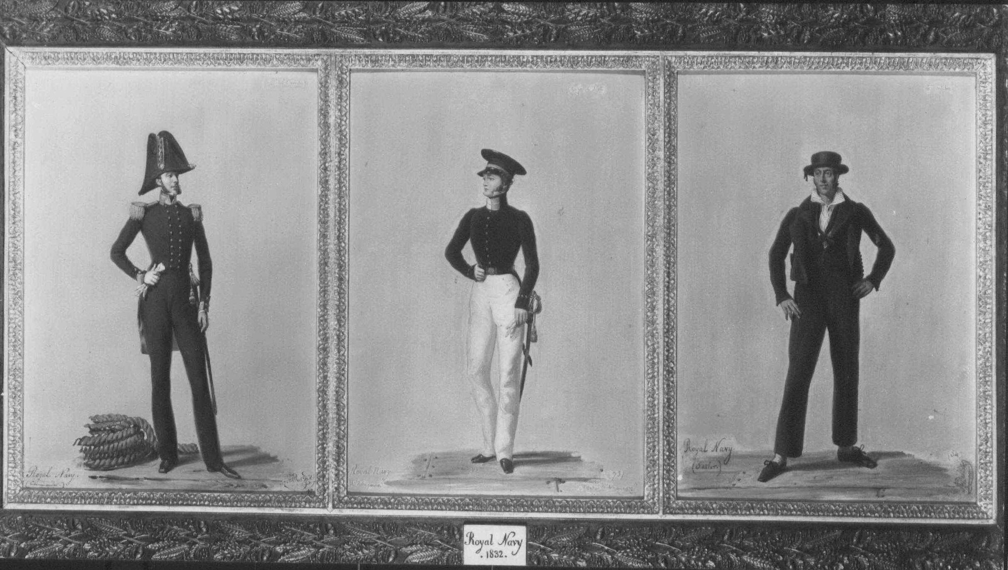 Alexandre Jean Dubois-Drahonet, Commander the Honourable William Edwardes, Royal Navy