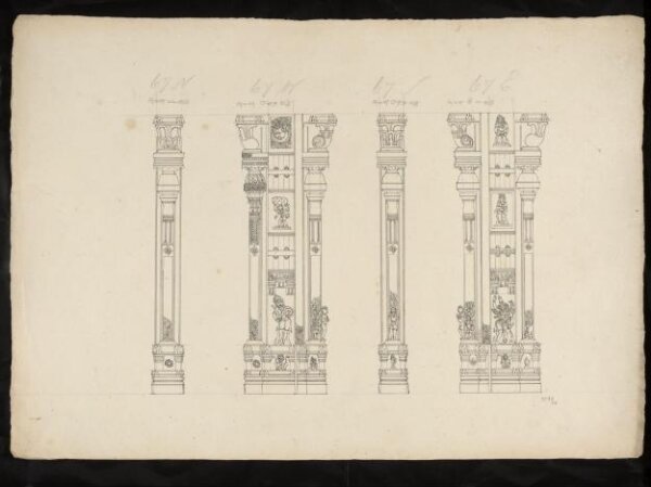 Unknown, Architectural drawing of Tirumala Nayak at Madura,