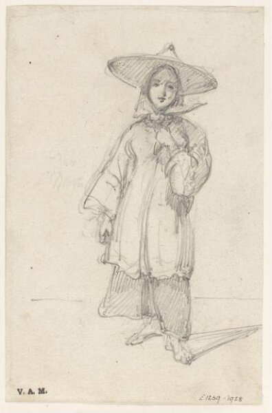 George Chinnery, A standing boatwoman