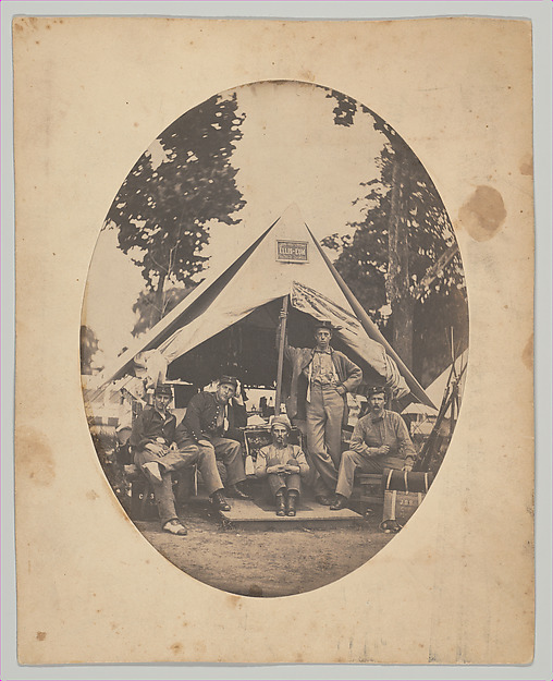 Unknown, [Ellis-Eum, Tent of Captain John L. Ellis, Company F, 71st New York State Militia, Washington, D.C.]