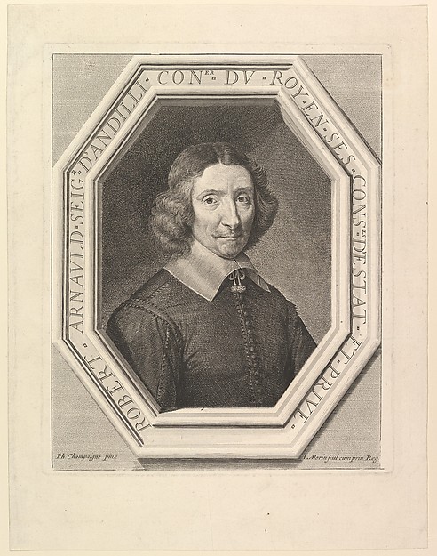 Jean Morin, Robert Arnauld d'Andilly, conseiller du roi