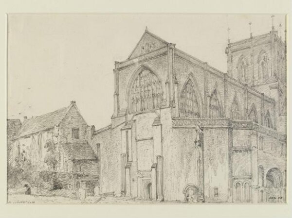 Constable, John (RA), The Abbey Church, Sherborne