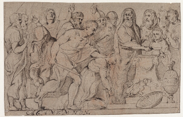 Willem Panneels, Iphigenia ved Aulis