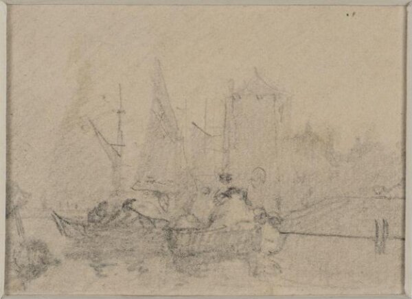 Augustus Wall Callcott, Rocky Promontory with Castle