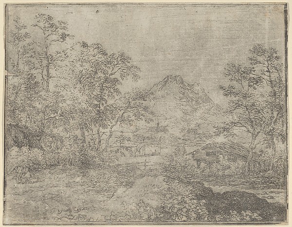 Allart van Everdingen, The Broad River
