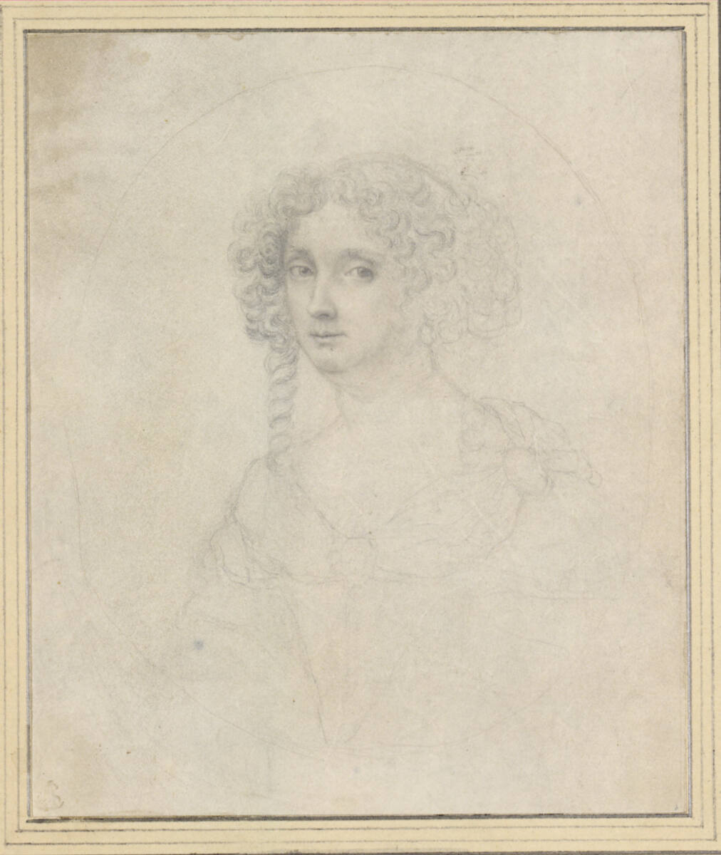 PietervanSchuppen, Porträt einer Dame (Brustbild im Oval)