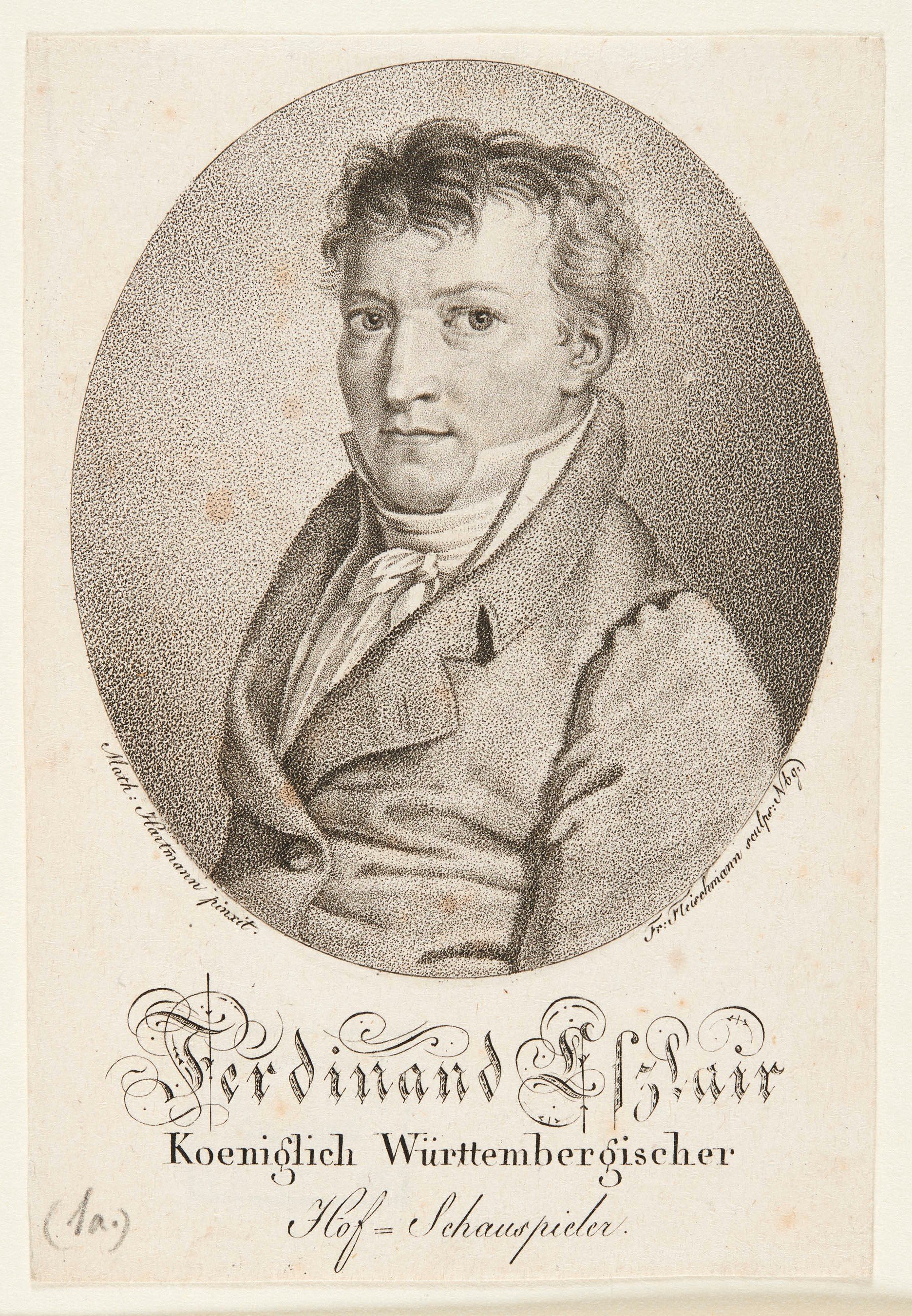 Friedrich Fleischmann, Bildnis Ferdinand Eßlair