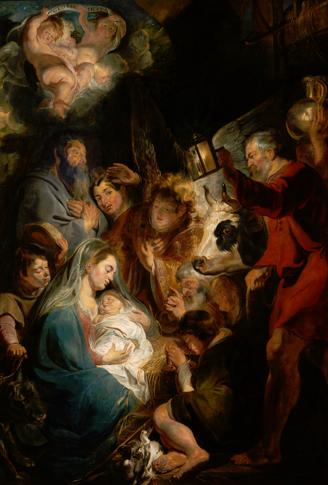 Jacob Jordaens, Adoration of the shepherds