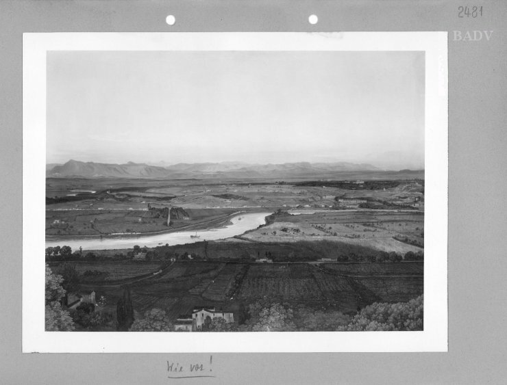 Friedrich Loos, Panorama of Rome, part II