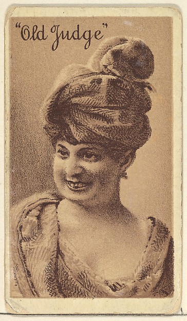 Goodwin & Company, Actress from the Old Judge series (N167) for Old Judge Cigarettes