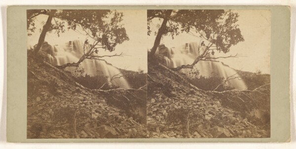 Unknown, [Cascade below St. Anthony near State University. St. Paul, Minnesota, August 1861]