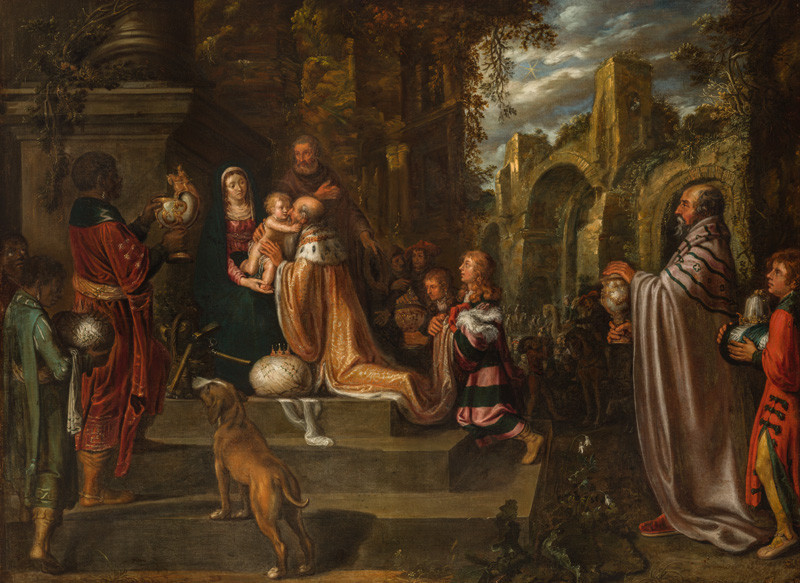 Pieter Lastman, The adoration of the kings