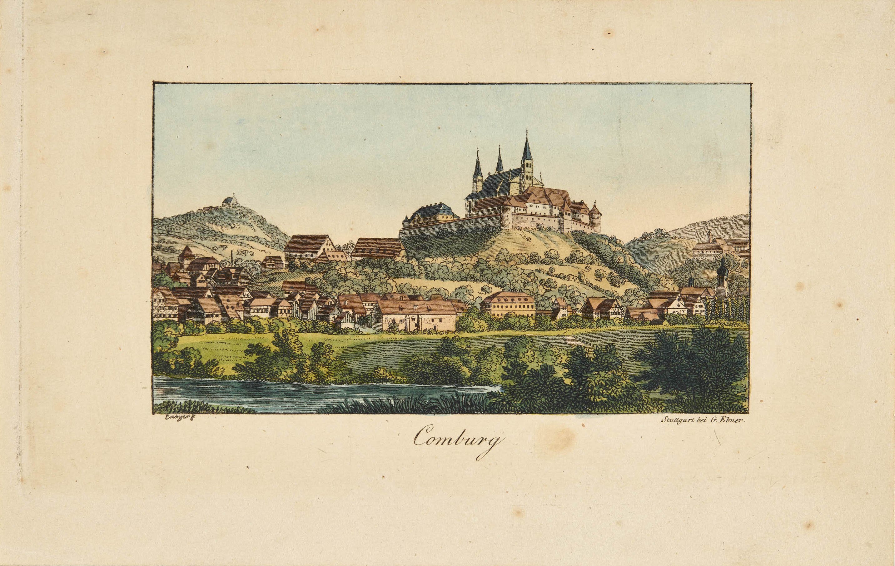 Eberhard Emminger, Comburg