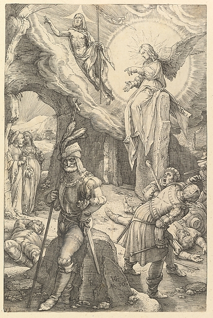 Hendrick Goltzius, The Resurrection, from "The Passion of Christ"