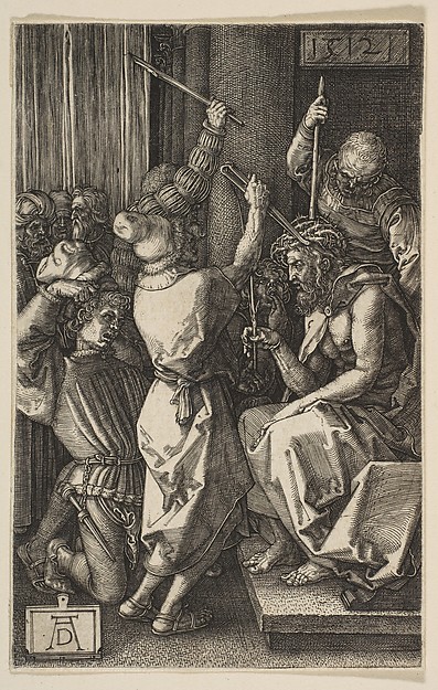 Albrecht Dürer, Christ Crowned with Thorns, from "The Engraved Passion"