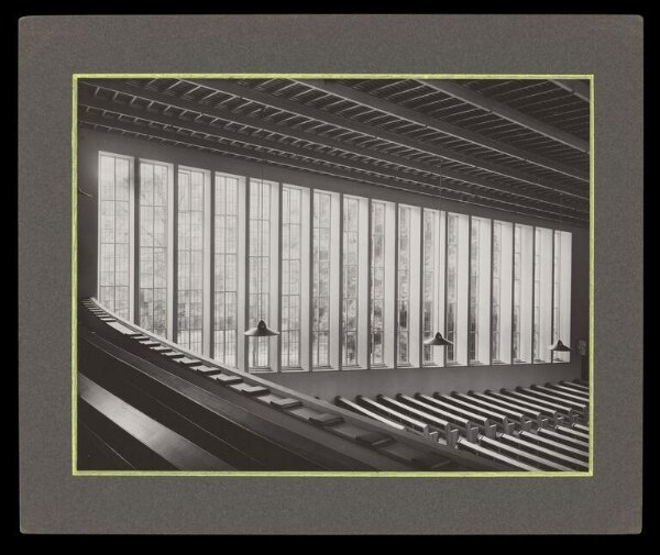 Hinde, John Wilfrid, Auditorium Interior