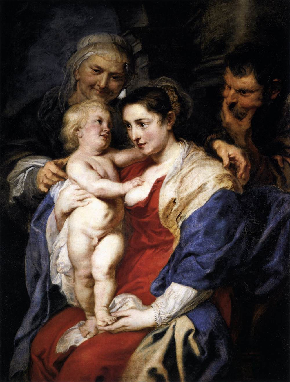 Peter Paul Rubens, The Holy Family with Saint Anne
