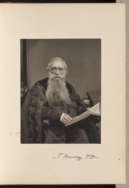 Thomas Annan, Thomas Barclay, D.D., Principal of the College and University
