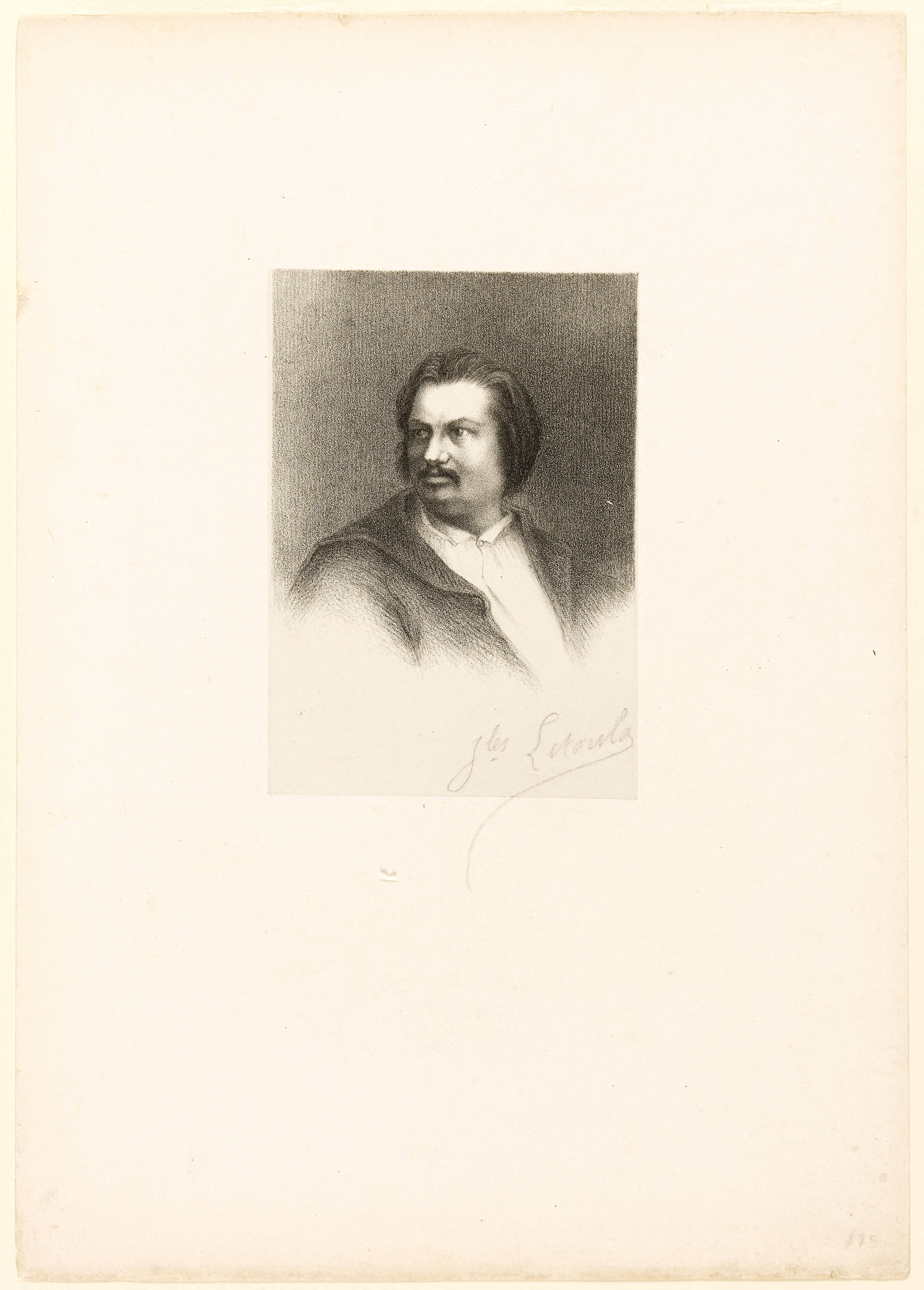 Jules Letoula, Balzac