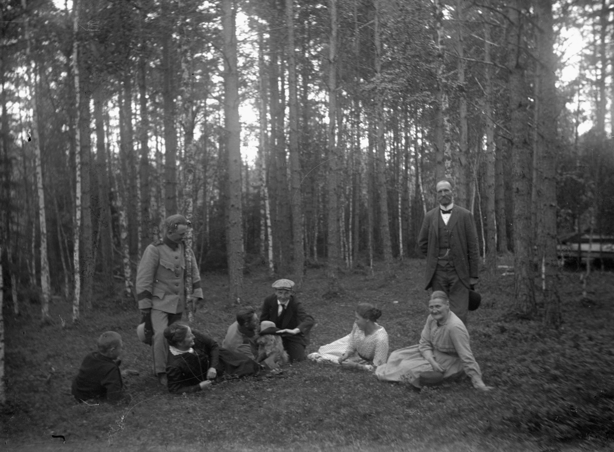 Anna Wilhelmina Hedström, Skolkoloni, 1920-talet. Josef Grankvists plåtar.