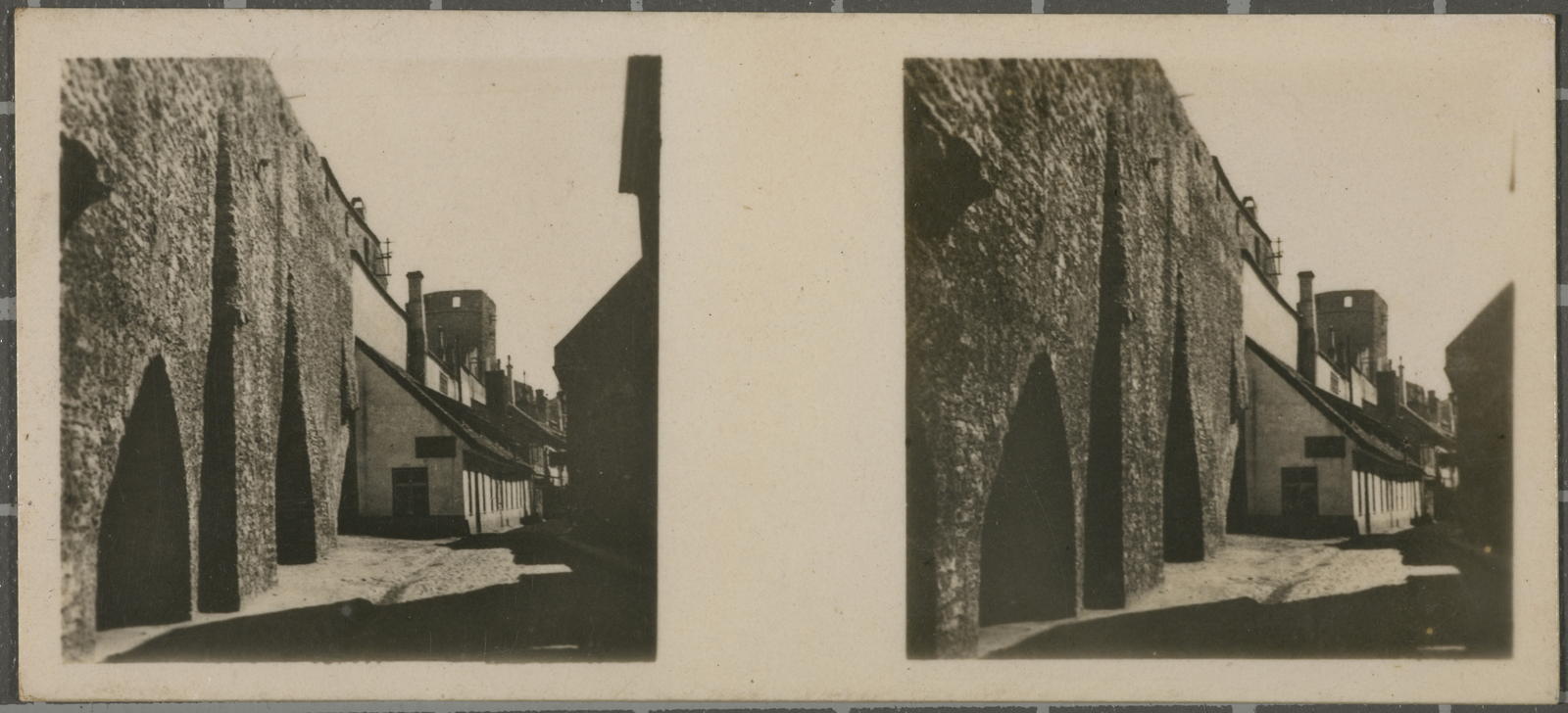 Desconegut, No. 91. Tallinn (Revel). - Old walls.