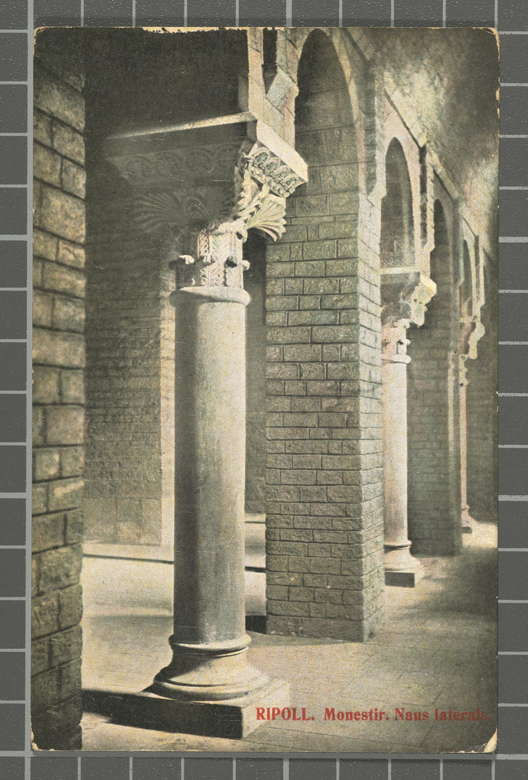 Desconegut, Ripoll. Monastery. Side birds