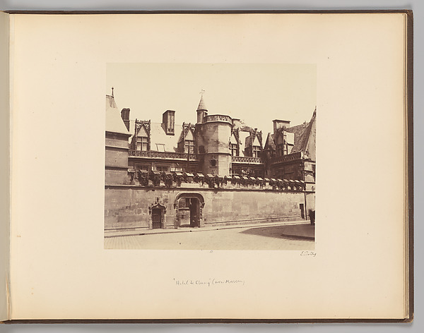 Edouard Baldus, Palais des Thermes (Musée de Cluny)