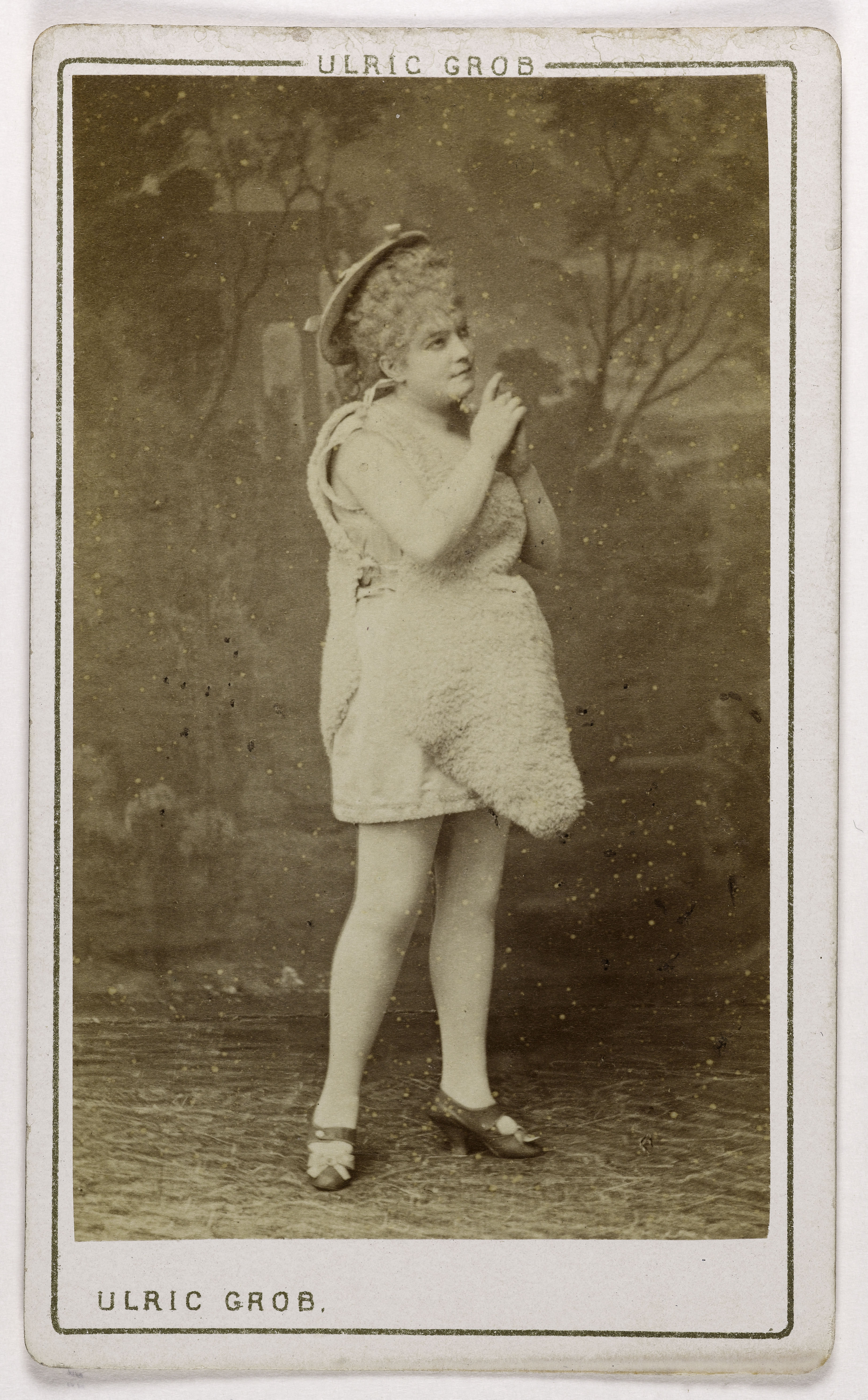 Ulric Grob, Portrait de Betty (actrice au Théâtre Dejazet)
