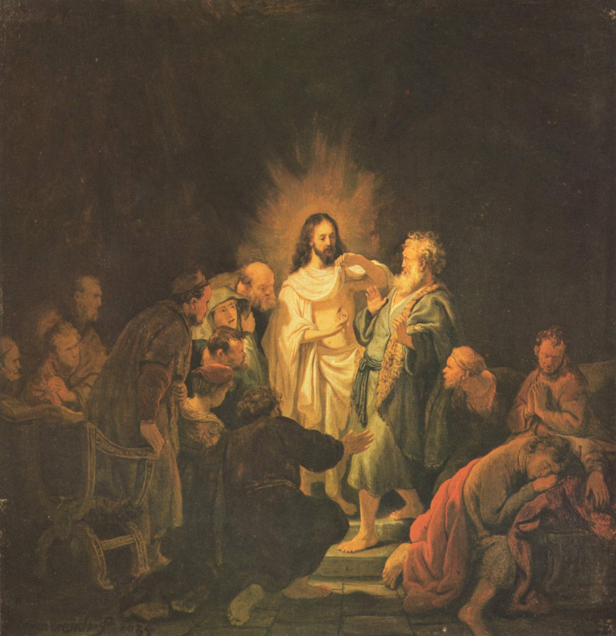 Rembrandt, The Incredulity of St Thomas