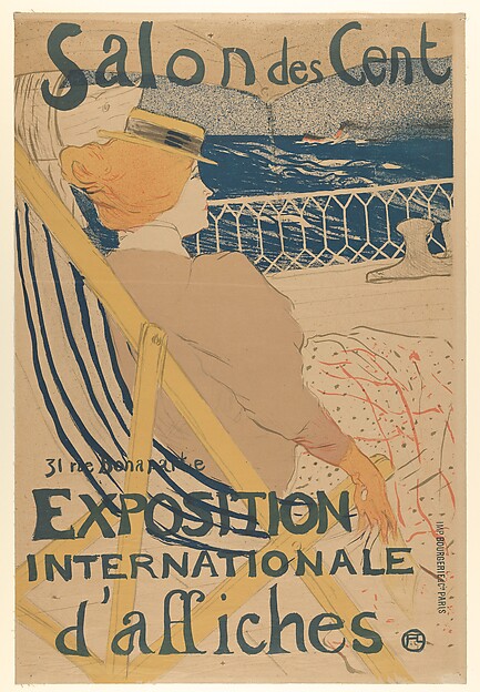 Henri de Toulouse-Lautrec, Salon des Cent:  Exposition Internationale d'affiches
